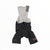 The Rapha Mens Pro Team Bib Shorts II - Long feature beige shoulder straps, a black and white striped strap detail, dual-density chamois for comfort, and white and pink RAPHA text on each leg. Shown on a white background.