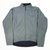 The North Face Apex Bionic jacket in light blue-gray, full-zip with stand collar and logo chest