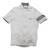 Men's Rapha super lightweight cycling jersey, light grey body with grey side panels