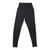 Prana women's leggings in dark gray heather with elastic waistband, full-length slim fit