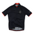 Rapha Tempest cycling jersey, black with red trim, full zip, short sleeves