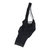 Black cycling bib short with mesh bib panel and long leg design