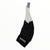 Rapha Pro Team bib shorts with black lower panel, white upper, striped cuffs, RAPHA print