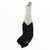 Men’s Rapha pro team cycling bib shorts, cream white upper with black leg panels, white stripe