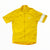 The Rapha Mens Core Jersey is a vibrant yellow short-sleeve cycling jersey featuring a front zipper, a white Rapha logo on the chest, and a distinctive single white stripe on the left sleeve—ideal for those in search of premium men’s cycling apparel.