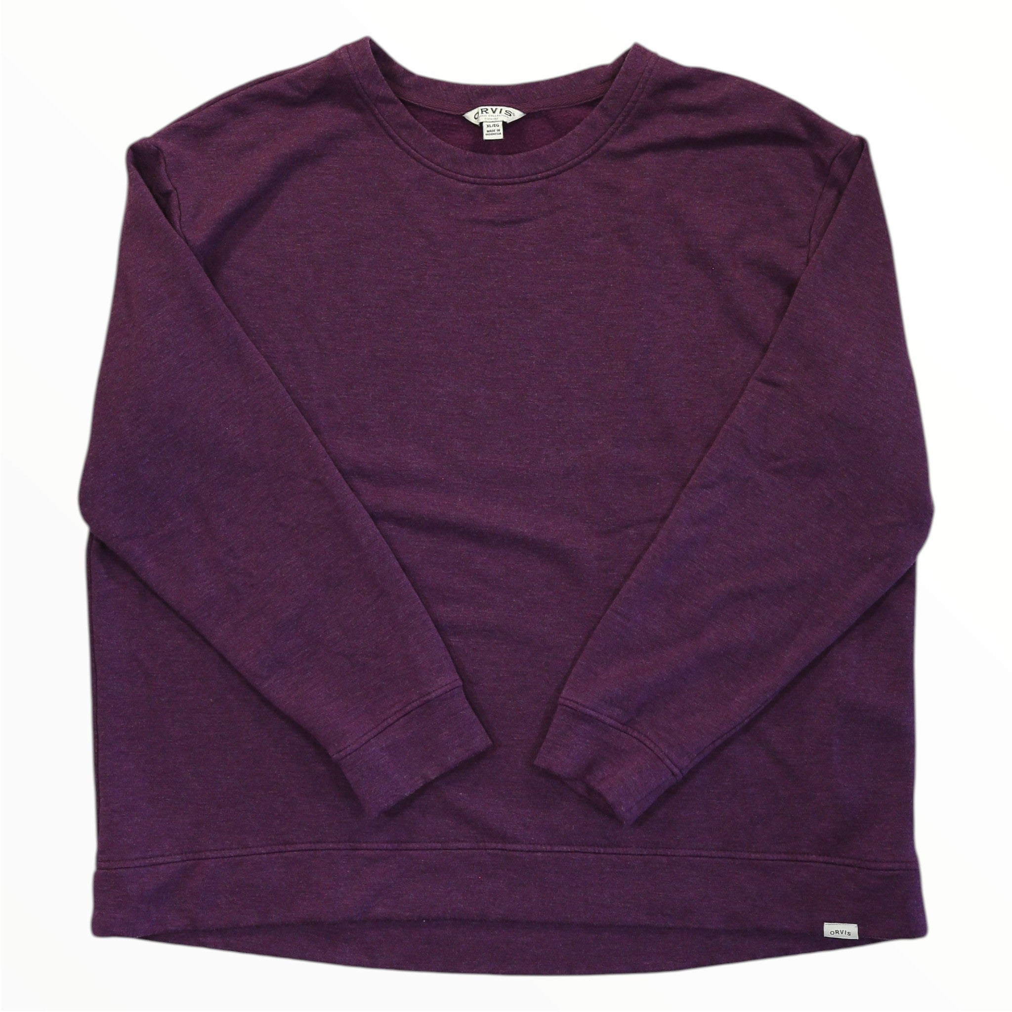 Womens Soft Cozy Crewneck Pullover