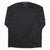 Men's Capilene midweight crew shirt, black long-sleeve with crew neck
