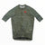 Men's Castelli cycling jersey, short sleeves, full-zip, olive green patterned fabric