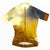 Rapha women’s training jersey, full-zip, yellow body with dark gray sleeves