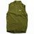 Men's Rapha core cycling gilet, olive green with full front zip and logo