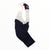 Men's Rapha bib shorts, white bib with dark navy lower and small Rapha logo.