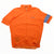 Men's Rapha flyweight cycling jersey, bright orange with blue sleeve stripe, full-zip