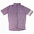 Men's lightweight cycling jersey in lavender purple, full-zip short sleeves with logo