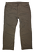 A pair of brown Mens Brion II Pant, straight-leg with front and back pockets, shown flat on a white background. Made from recycled nylon, these hiking pants feature UPF 50+ sun protection and a slightly wrinkled finish.