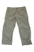 Ellinor capri pants in light grey, button waist, side pockets