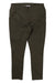 Womens Force Fitted Lightweight Utility Leggings in olive green, ankle-length, mid-rise with side pockets and visible seams, designed for sweat-wicking comfort, shown flat on a white background.