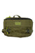 Mystery Ranch hip fanny pack in olive green with front buckle straps
