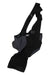 A pair of Mens Assos Cycling Winter Bib Off Road shorts in black and dark gray with wide shoulder straps, designed for cold-weather cycling, shown against a white background.