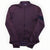 Men's long-sleeve cycling jersey, full-zip high collar, purple