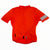 Men's climbers jersey, red, short-sleeve full-zip front