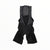 Men's cycling bib shorts with black mesh bib and matte shorts, central front panel