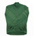Men's green long-sleeve cycling jersey with full-zip front and raised collar.