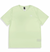Men's short-sleeve T-shirt, light lime green, crew neck with small chest logo