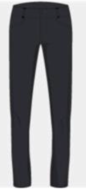 The Under Armour Womens Enduro Pant is a fitted, dark hiking pant with a simple design, shown front-facing against a light background. Its moisture-wicking fabric keeps you comfortable during any adventure.