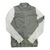 Men's Rapha long sleeve full-zip training jersey, gray-green body with off-white sleeves
