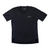 Navy technical T-shirt with crew neck, short sleeves, and small blue Rapha logo on chest