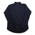Men's navy wind jacket with full-zip front and long sleeves