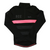 Black long-sleeve jersey with half-zip, RCC and pink accent band at waist