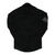 Men's full-zip winter cycling jacket, black, long sleeves, contrast sleeve panel