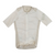 Women’s pro team cycling jersey, light cream, short sleeves, full front zip