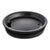 The Hydro Flask 22oz Tumbler Lid is a black plastic lid with a small drinking slot and air hole, designed for standard disposable cups, and features spill prevention to keep your drink secure on the go.