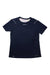 The Craft Sportswear Womens Pro Hypervent SS Tee is a navy blue short-sleeve polyester mesh shirt with white trim and the CRAFT logo on the chest, shown laid flat on a white background.