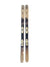 The Atomic Maverick 84 Skis + M10 GW Bindings feature a mountain and forest design, shown on a white background—perfect all-mountain skis for versatile performance.