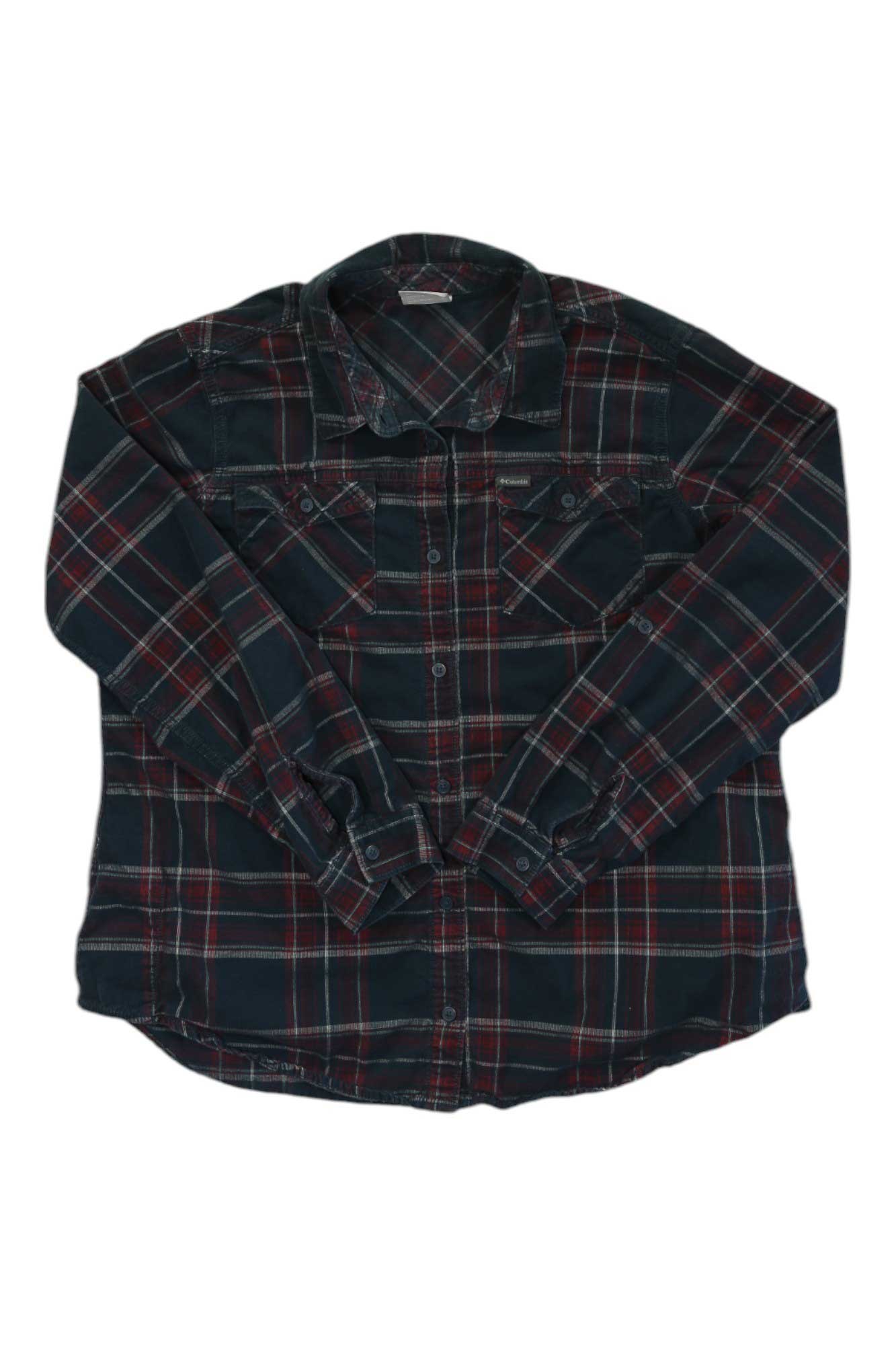 Womens Times Two Corduroy Long Sleeve Shirt Columbia