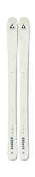 Fischer Ranger men's all-mountain skis in light sand, twin tips, with logos