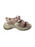 Fawn open-toe sandal with ankle strap and cross-strap design, KEEN logo