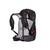 The Nemo Mens Persist 30L Pack is a black and gray mountain backpack with orange accents, padded shoulder straps, mesh back panel for ventilation, and adjustable straps and buckles, shown on a white background.