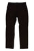 The Outdoor Research Women's Ferrosi Pant in black features a straight-leg fit, button and zipper closure, side pockets, and subtle seam details, shown laid flat on a white background.