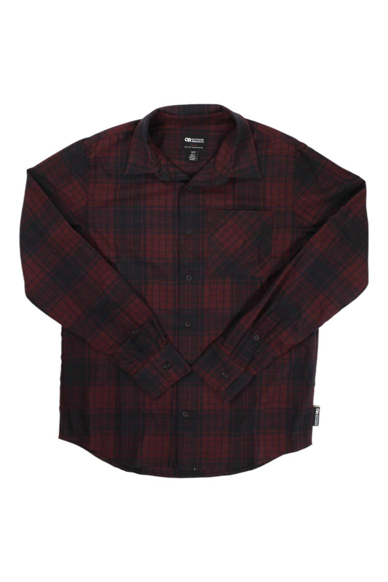 Outdoor Research Mens Kulshan Flannel Shirt Outdoor Research