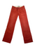 The Prana Womens Canyon Cord Pants feature a wide-leg design, button and zip closure, front pockets, and visible stitching in red—ideal for hiking or casual outdoor adventures.