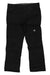 A pair of black Eddie Bauer First Ascent Men's Guide Pro Pants with side pockets and button closure is shown on a plain white background. A small logo appears on the upper left thigh.