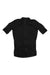 The Craft Sportswear Mens Essence Jersey is a black short-sleeve cycling top with a full front zipper and moisture-wicking fabric, shown laid flat on a white background.