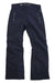 Women’s ski pants, dark navy, front zip, side zip pockets, drawcord waist, HH logo