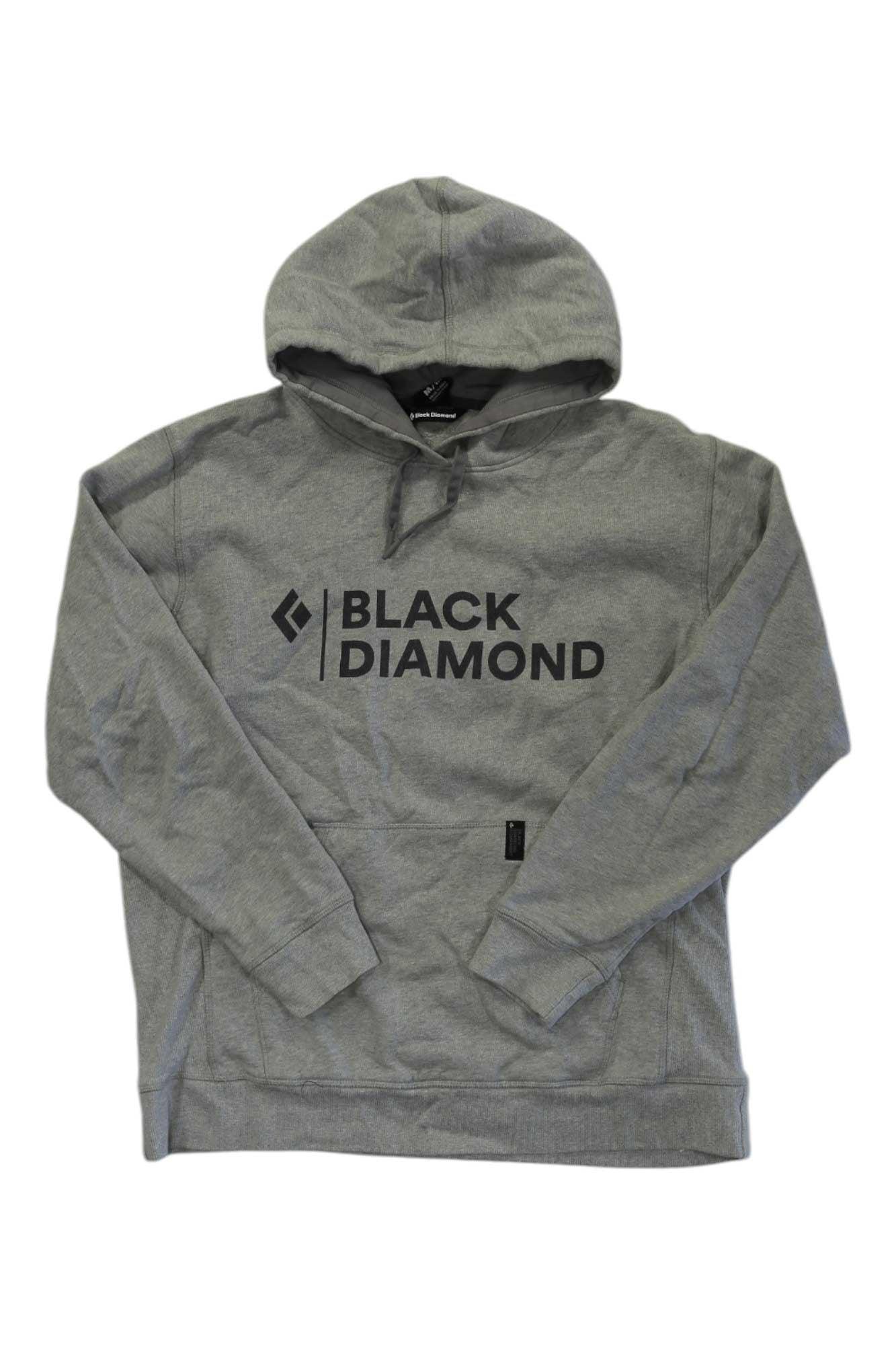 Black Diamond Men's Stacked Logo Hoody Black Diamond