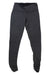 The Prana Womens Misty Yoga Leggings are black, fitted athletic leggings with a wide waistband, made from performance knit fabric and featuring a hidden key pocket, shown on a white background.