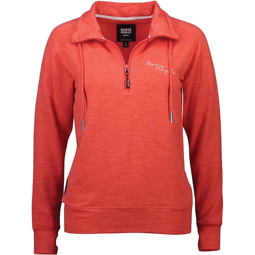 Mons Royale Women's Covert Lite 1/2 Zip Top Mons Royale